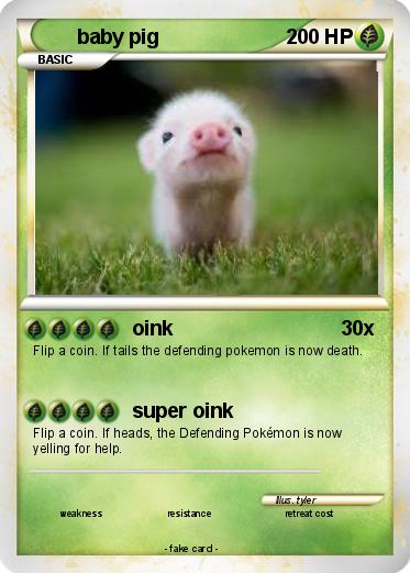 Pokemon baby pig