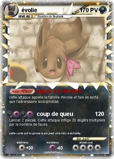 Pokemon évolie