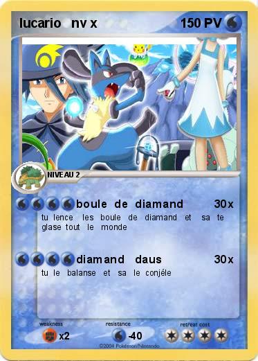 Pokemon lucario   nv x