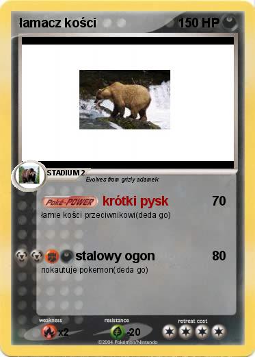 Pokemon łamacz kości