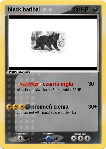 Pokemon black baribal