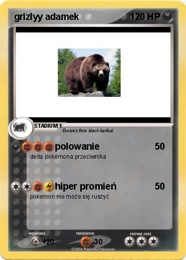 Pokemon grizlyy adamek
