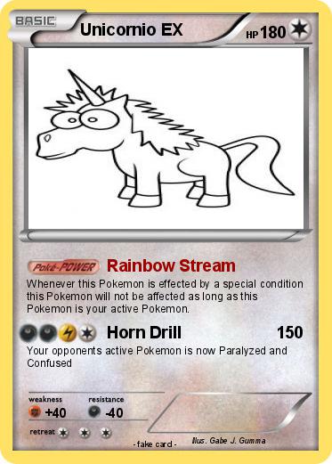 Pokemon Unicornio EX