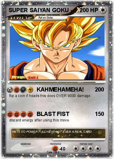 Pokemon SUPER SAIYAN GOKU