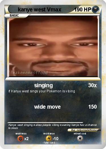 Pokemon kanye west Vmax