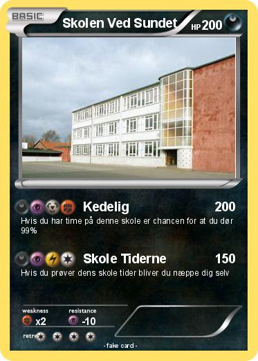 Pokemon Skolen Ved Sundet
