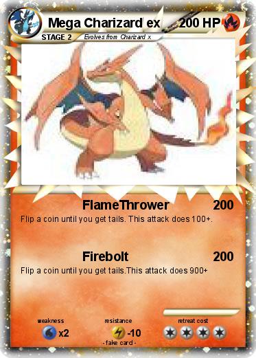 Pokemon Mega Charizard ex