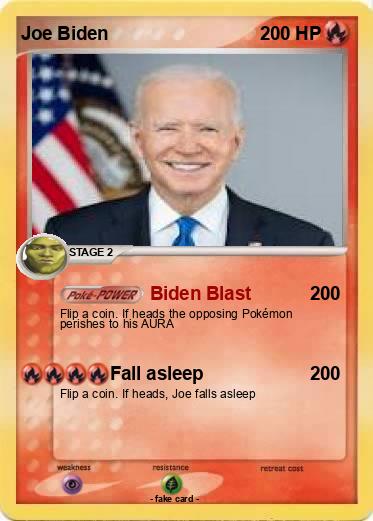 Pokemon Joe Biden