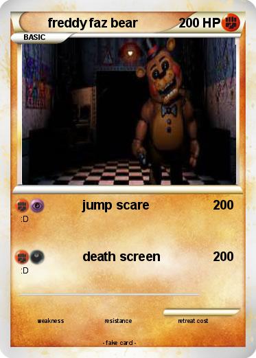 Pokemon freddy faz bear