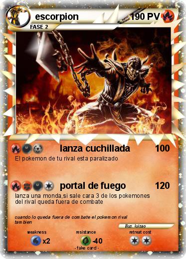 Pokemon escorpion