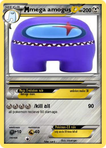 Pokemon mega amogus