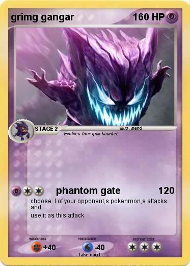 Pokemon grimg gangar