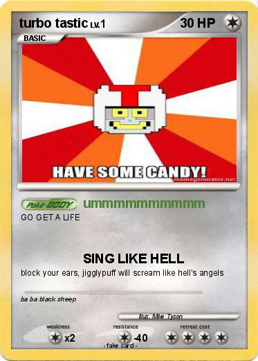 Pokemon turbo tastic