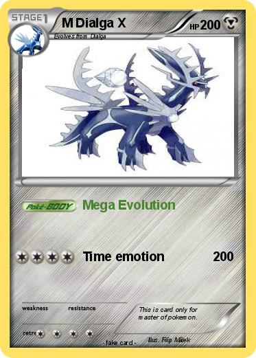 Pokemon M Dialga X