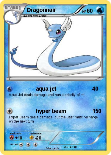 Pokemon Dragonnair