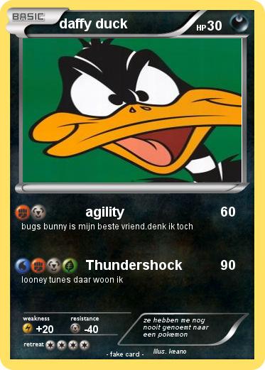 Pokemon daffy duck