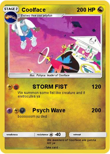 Pokemon Coolface