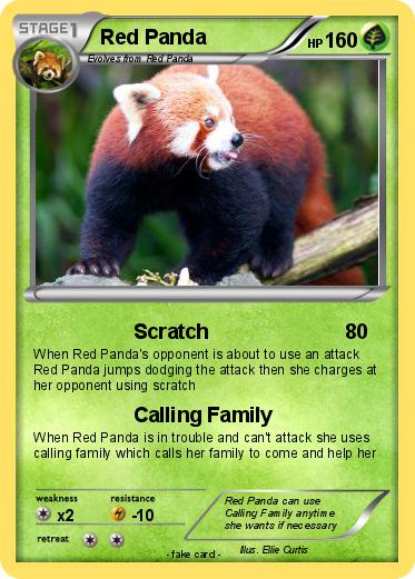 Pokemon Red Panda