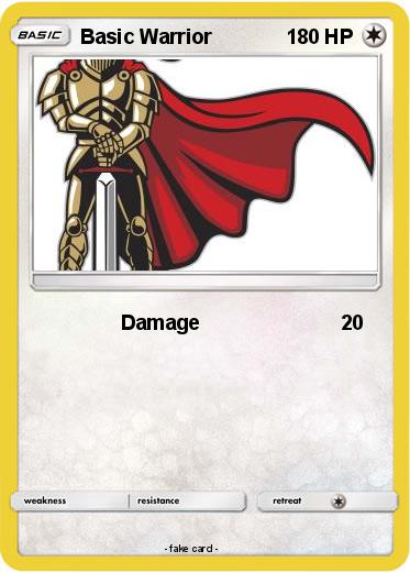 Pokemon Basic Warrior