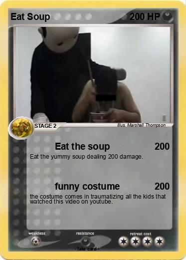 Pokemon Eat Soup