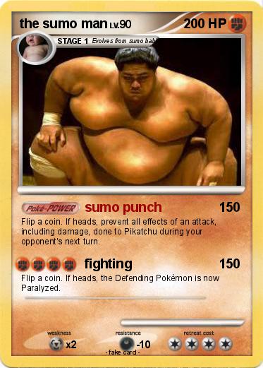 Pokemon the sumo man