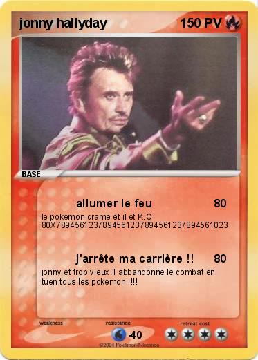 Pokemon jonny hallyday