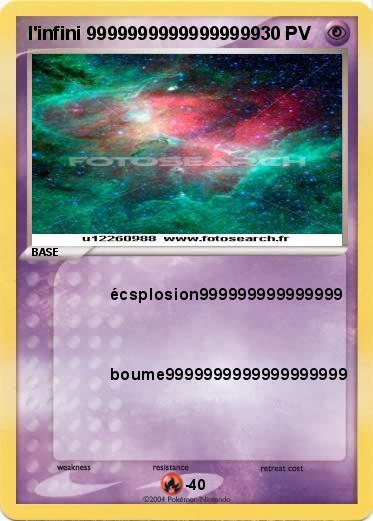 Pokemon l'infini 99999999999999999