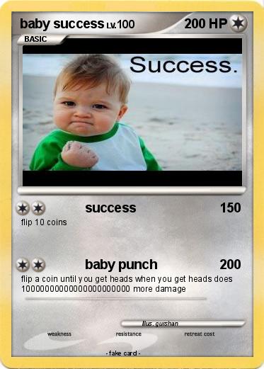 Pokemon baby success