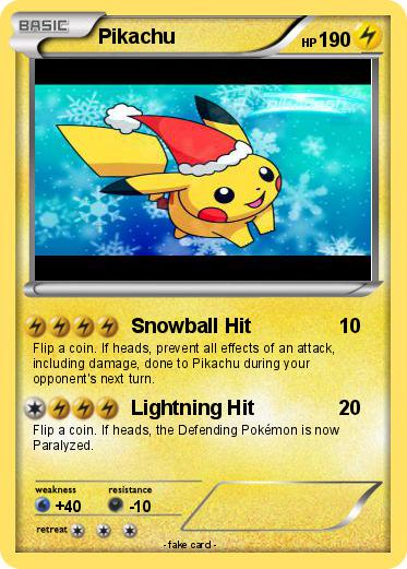 Pokemon Pikachu