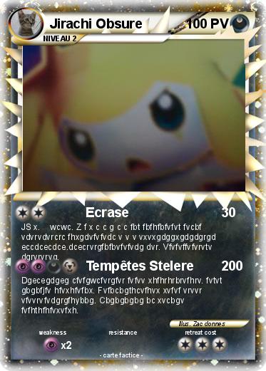 Pokemon Jirachi Obsure