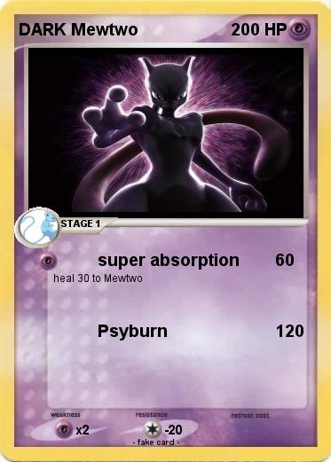Pokemon DARK Mewtwo