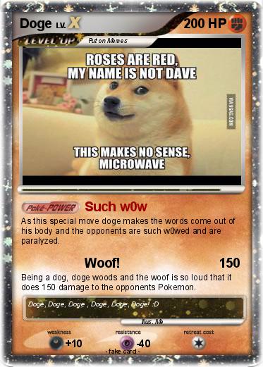 Pokemon Doge