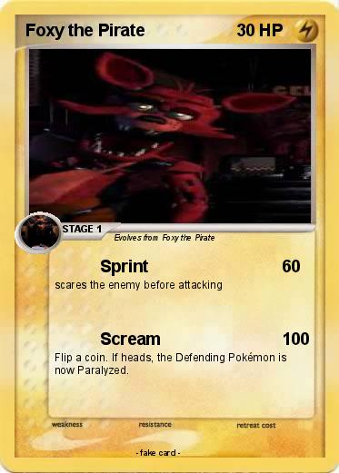 Pokemon Foxy the Pirate