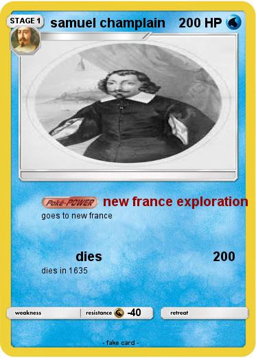 Pokemon samuel champlain