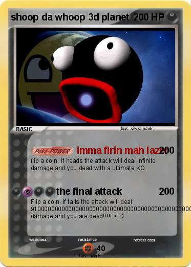 Pokemon shoop da whoop 3d planet