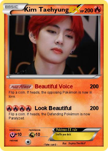 Pokemon Kim Taehyung