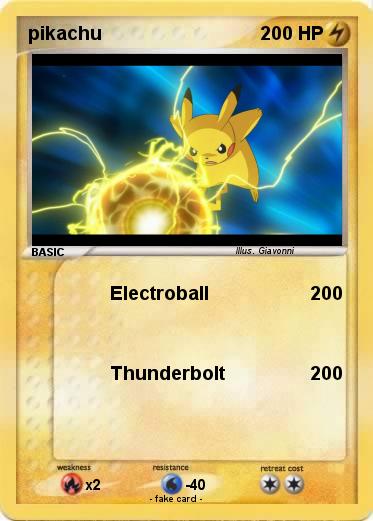 Pokemon pikachu
