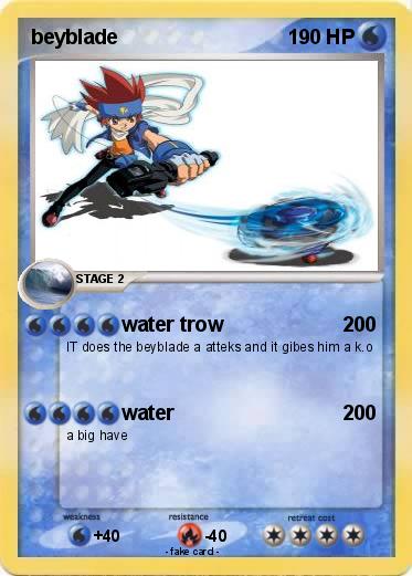 Pokemon beyblade