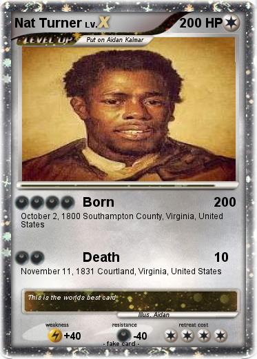 Pokemon Nat Turner