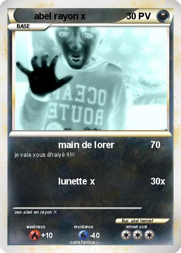 Pokemon abel rayon x