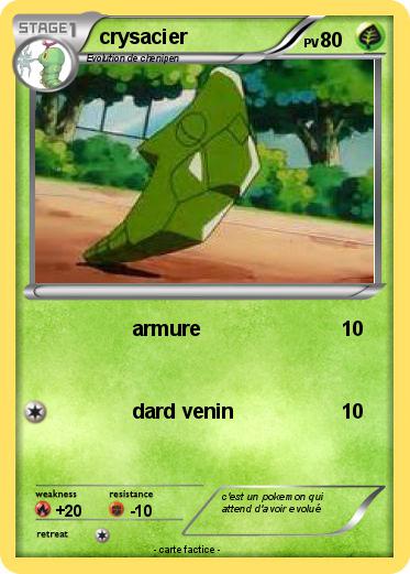 Pokemon crysacier