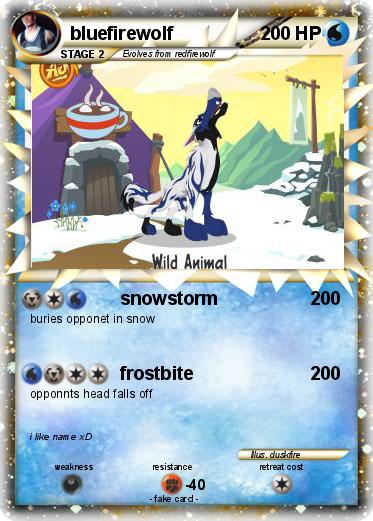 Pokemon bluefirewolf