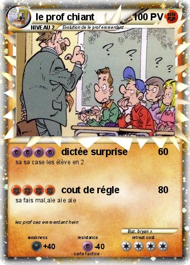Pokemon le prof chiant