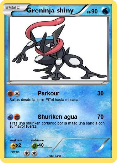 Pokemon Greninja shiny