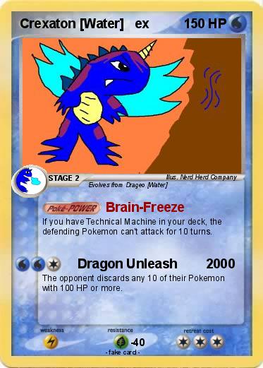 Pokemon Crexaton [Water]   ex