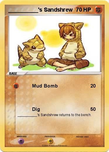 Pokemon __________'s Sandshrew