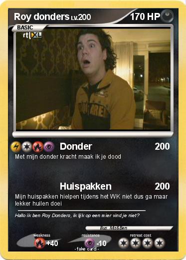 Pokemon Roy donders