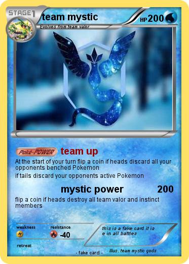 Pokemon team mystic