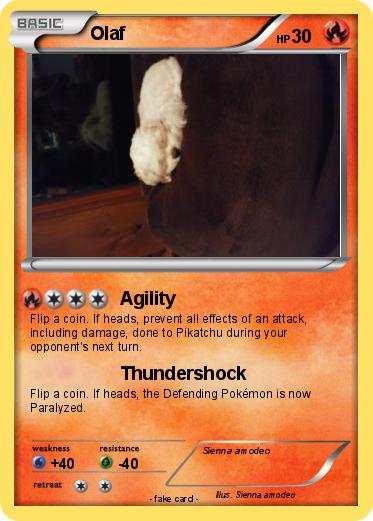 Pokemon Olaf