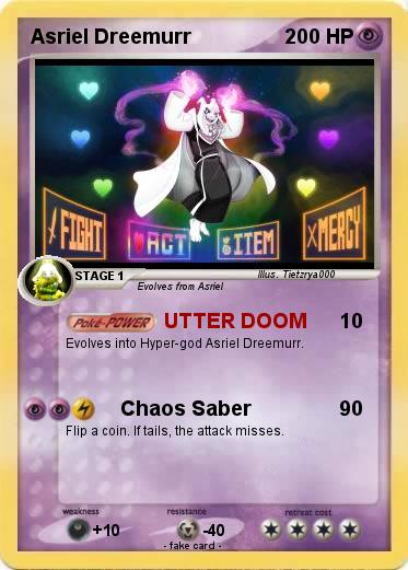 Pokemon Asriel Dreemurr